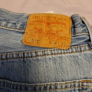 Vintage 501 button fly Levi